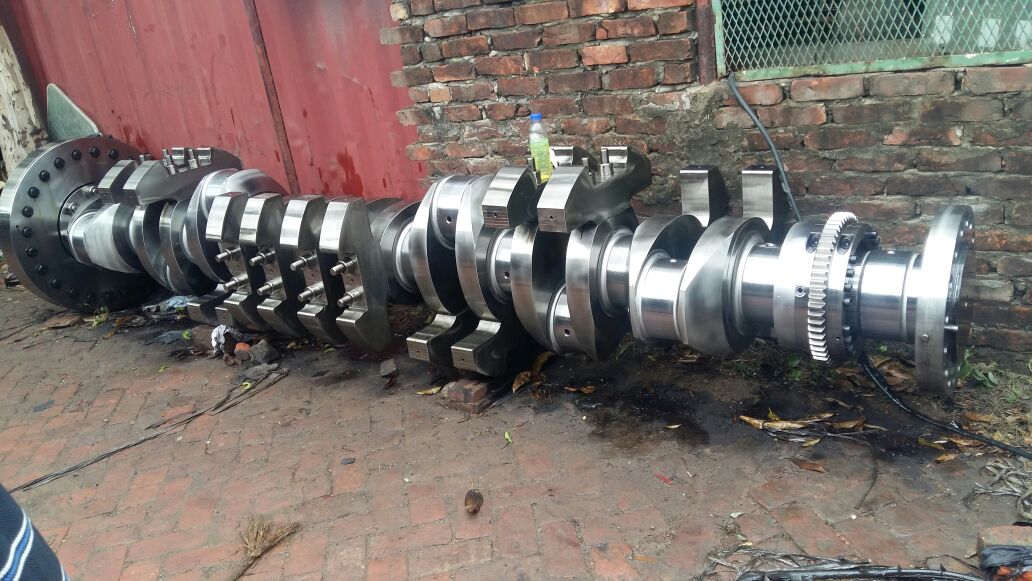 MAN B&W 8L27-38 Crankshaft