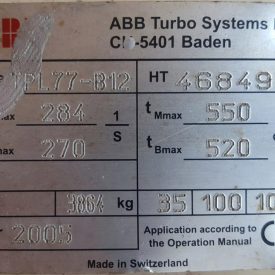 TPL77-B12 Turbocharger