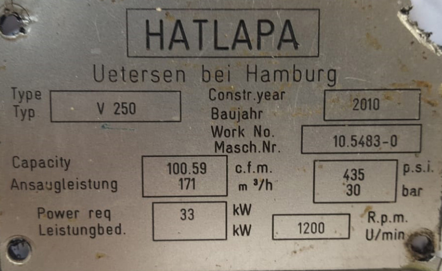 Hatlapa V250