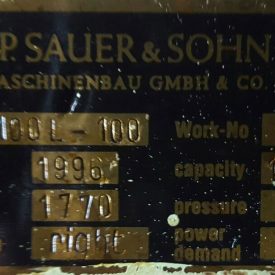 JP SAUER & SOHN TYPE WP 100 L