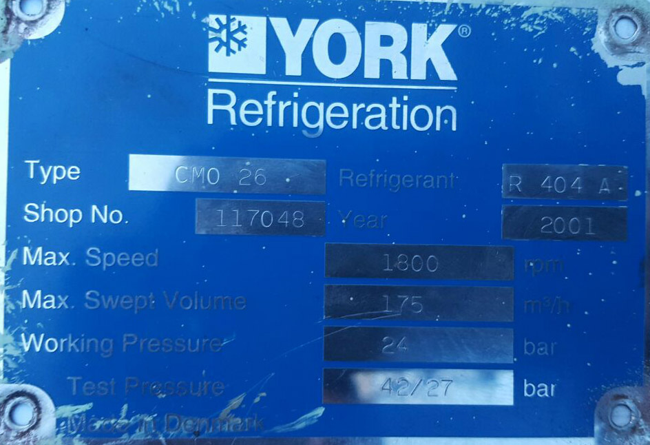 YORK CMO26