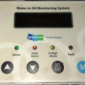 Water in oil monitoring system