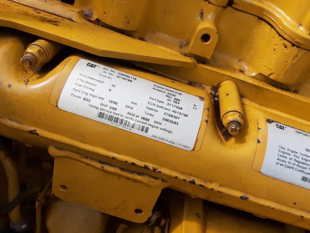 CAT C18 Generator